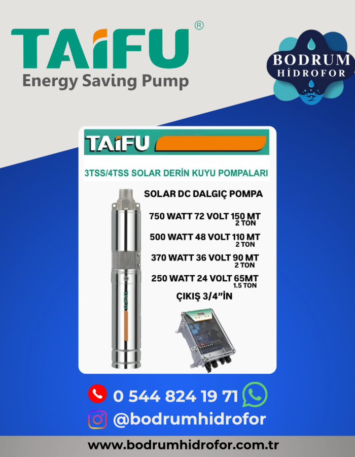 TAİFU Hidrofor Sistemleri