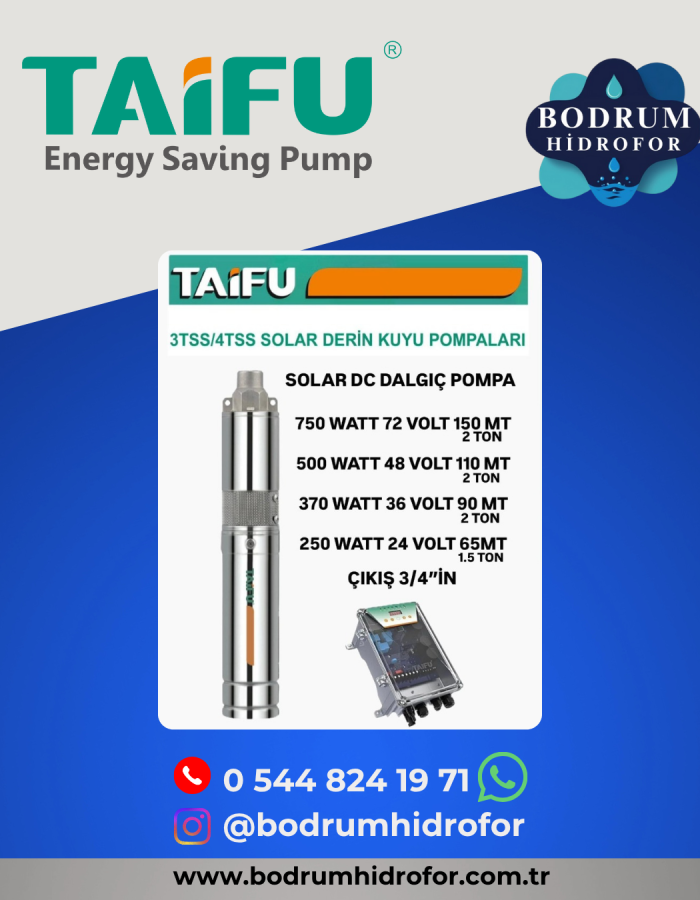 TAİFU Hidrofor Sistemleri